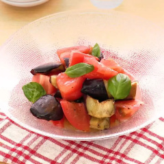 なすとトマトのマリネ